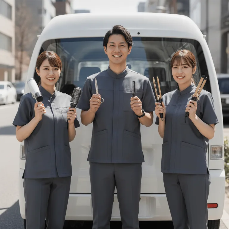 高級美容室 のチーム: 焼津市
